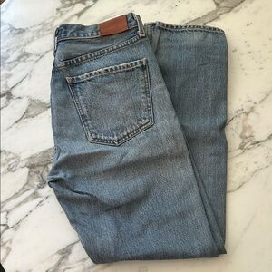 Citizens Of Humanity Light Blue Straight Jeans